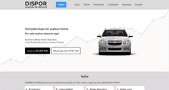 Desktop Screenshot of dispor.com.br