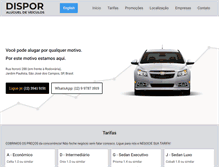 Tablet Screenshot of dispor.com.br